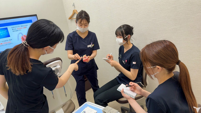 優しい衛生士の先輩たち