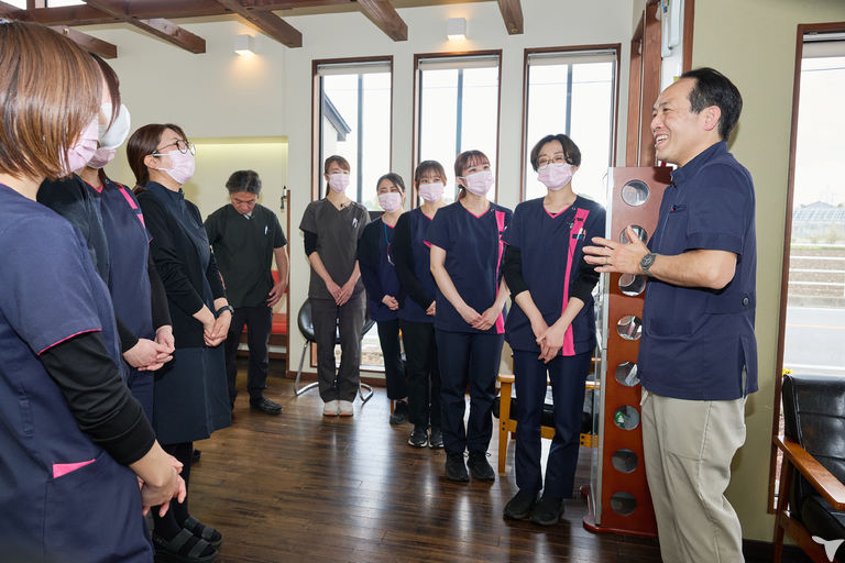 スタッフの連携がしっかり