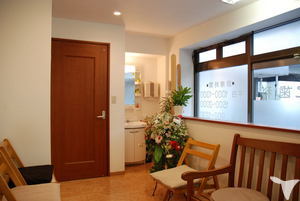 きれいな待合室です