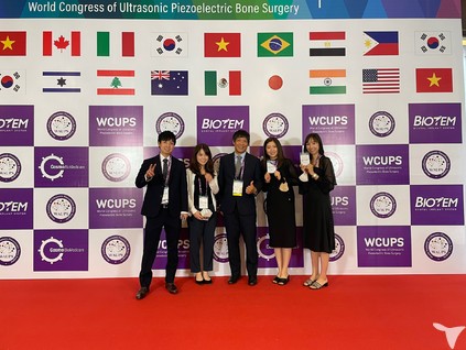 学会発表で院長が賞を取り