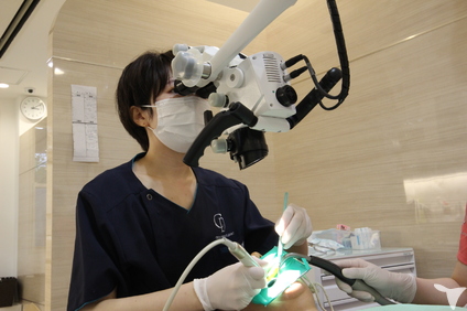 マイクロによる根管治療