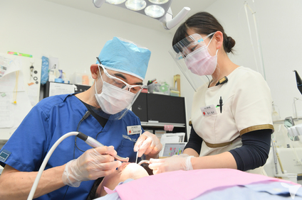 診療の補助をお願いします