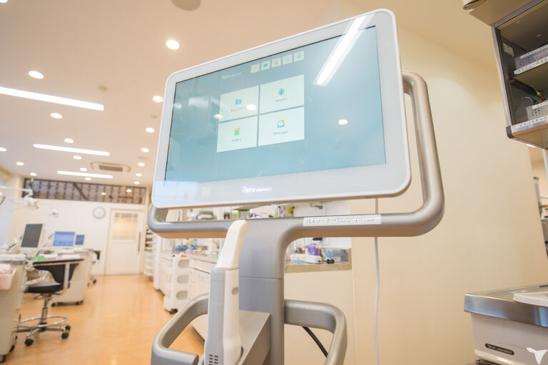 光学スキャナー完備