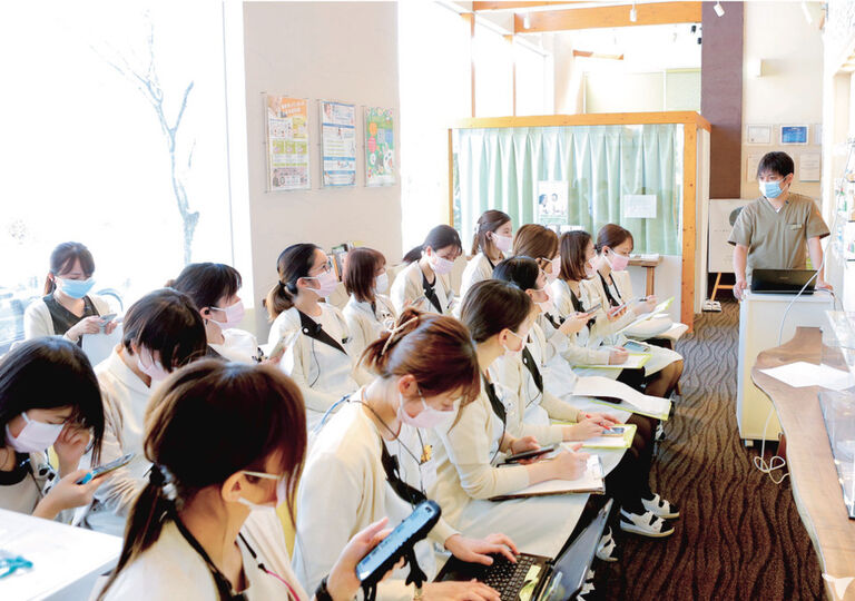 充実の教育研修制度①