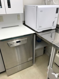 感染対策をしています。