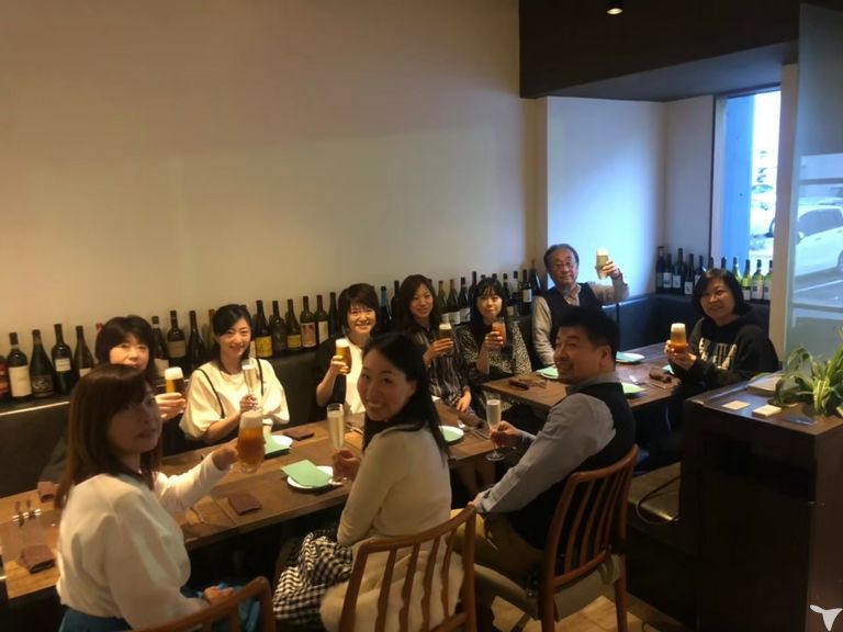 懇親会