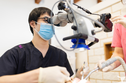 マイクロスコープ3台あり