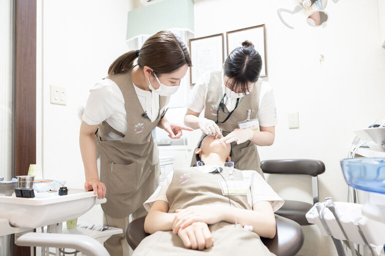 先輩が練習に付き合います