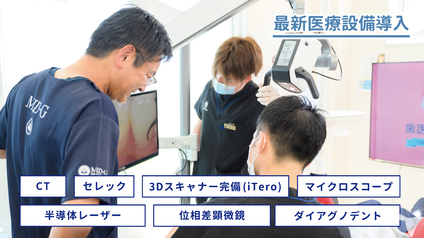 最新設備導入！