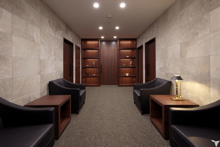 院内は洗練された空間です