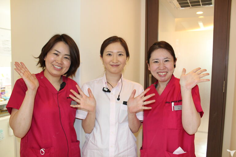 先輩がしっかり指導☆