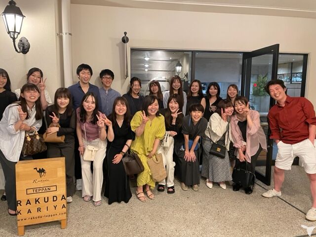 昨年の新人歓迎会の様子