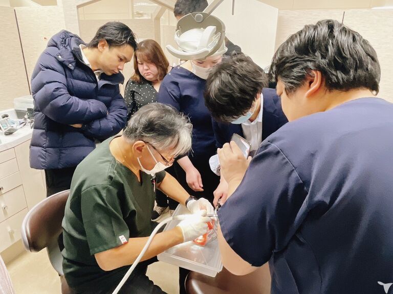 総院長による技術指導