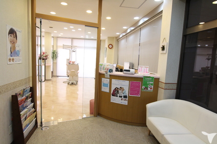 待合室から受付まで