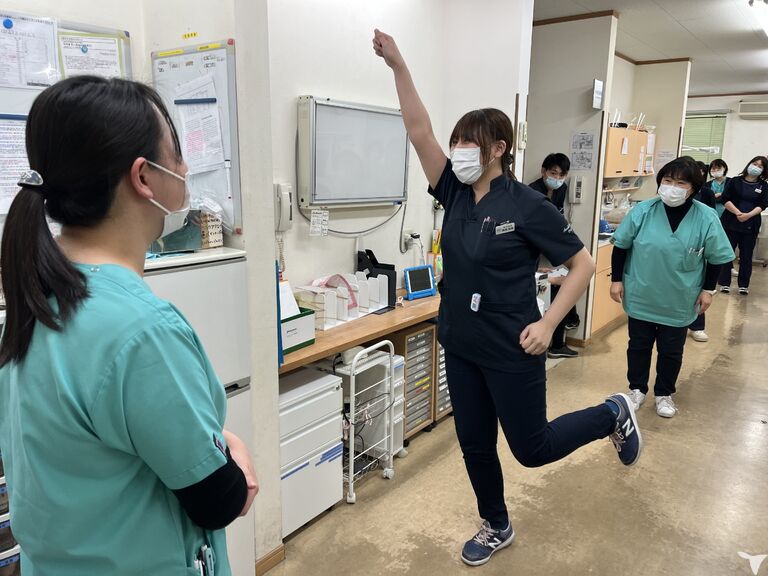 福利厚生の様子