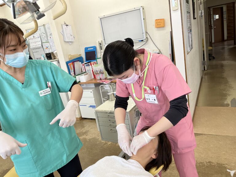 新人衛生士の指導