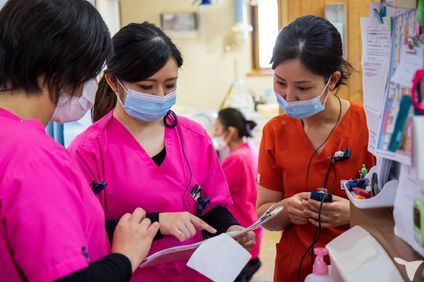 多職種のスタッフが在籍