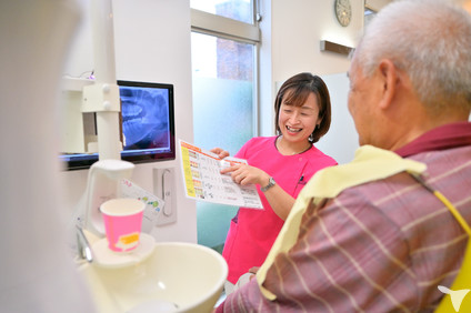 女性歯科医師も在籍中。