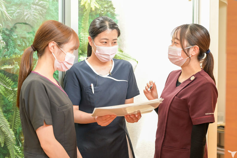 各職種での情報共有