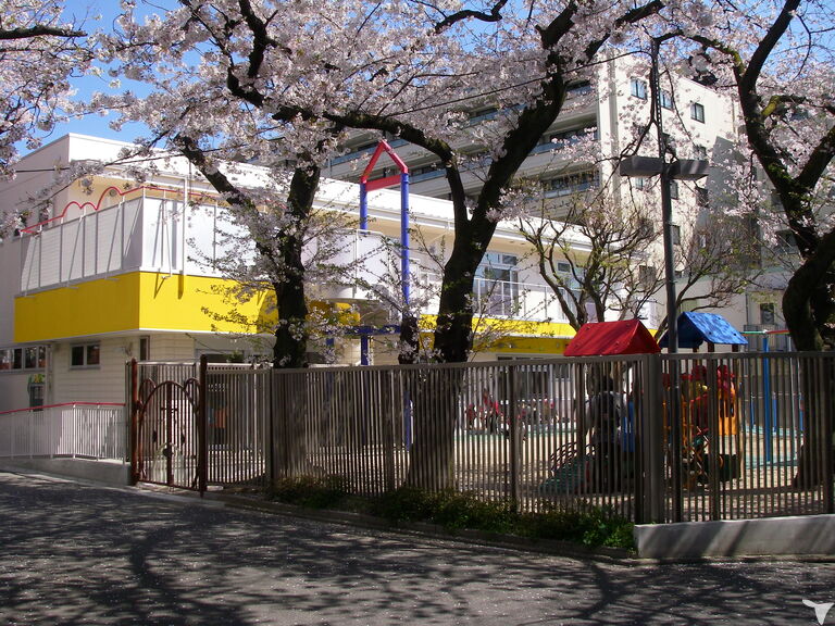 園庭側