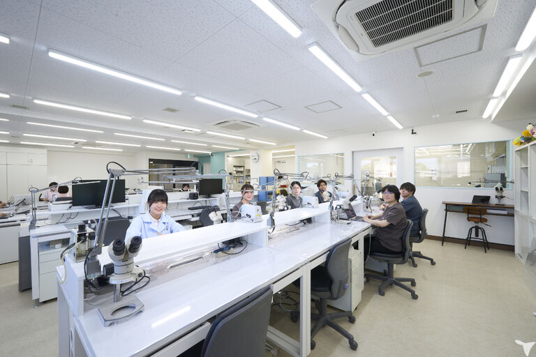 技工室の様子です