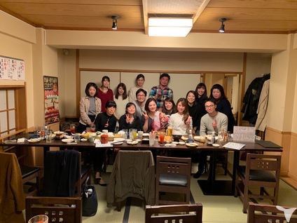 忘年会の様子です