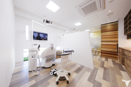 半個室の診療スペース