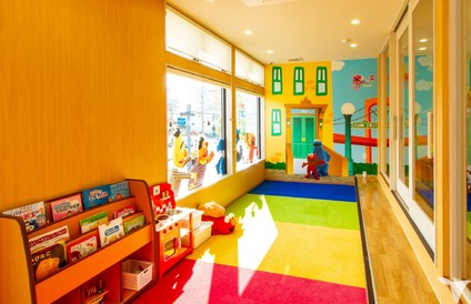 TBI専用スペースも