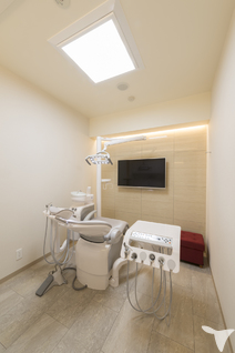 完全個室制です。