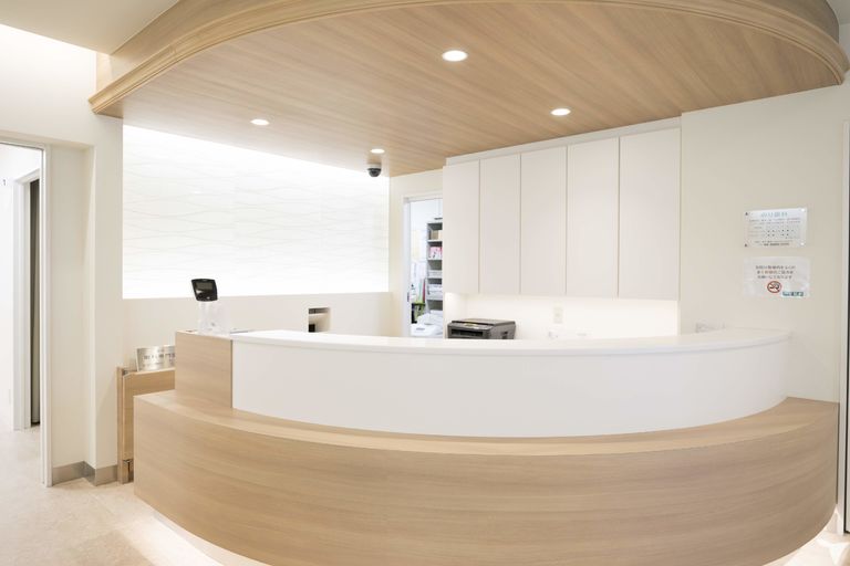 受付カウンター