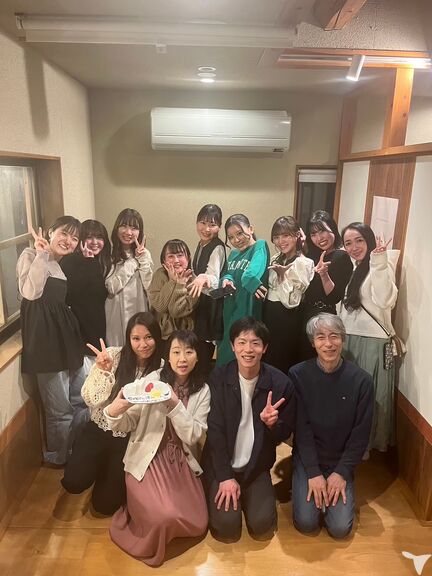 卒業OGも参加！食事会！