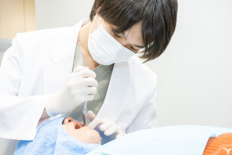 歯科医師のアシストから