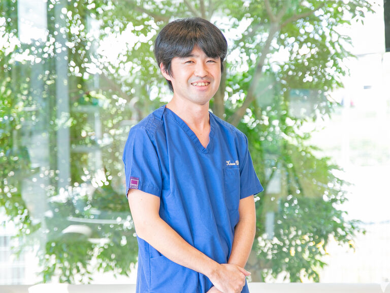 院長の森岡と申します