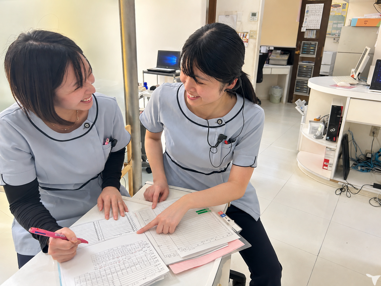 相談しながら成長