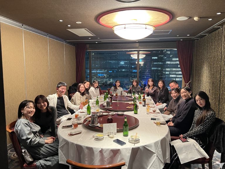 懇親会