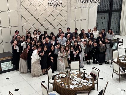 仲の良いスタッフ