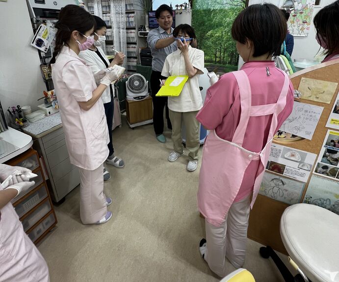 吸入麻酔の講習