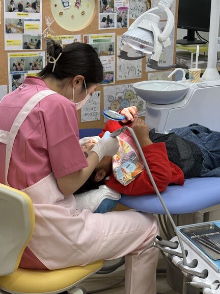 衛生士による口腔衛生指導