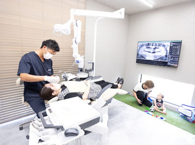 キッズスペース付き個室