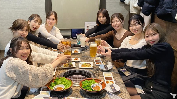 歓迎会などのイベントあり