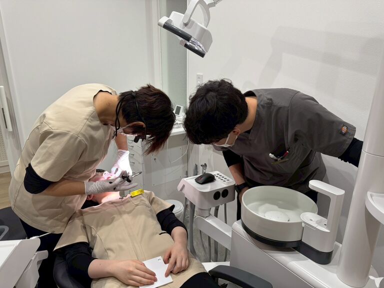 相互実習もしています！