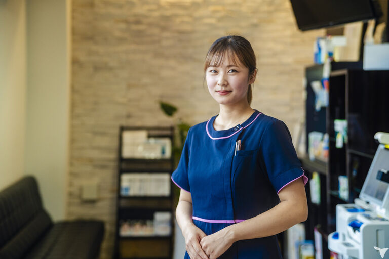 親切な受付