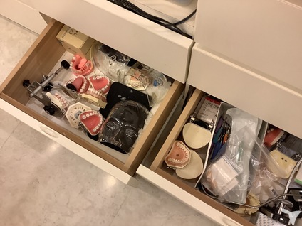豊富な研修器材